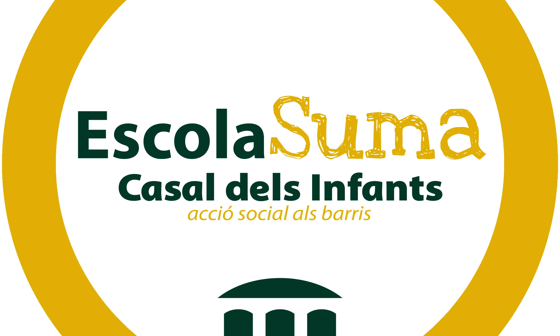 Logotip del projecte "L'Escola Suma" del Casal dels Infants (Foto: Casal dels Infants)