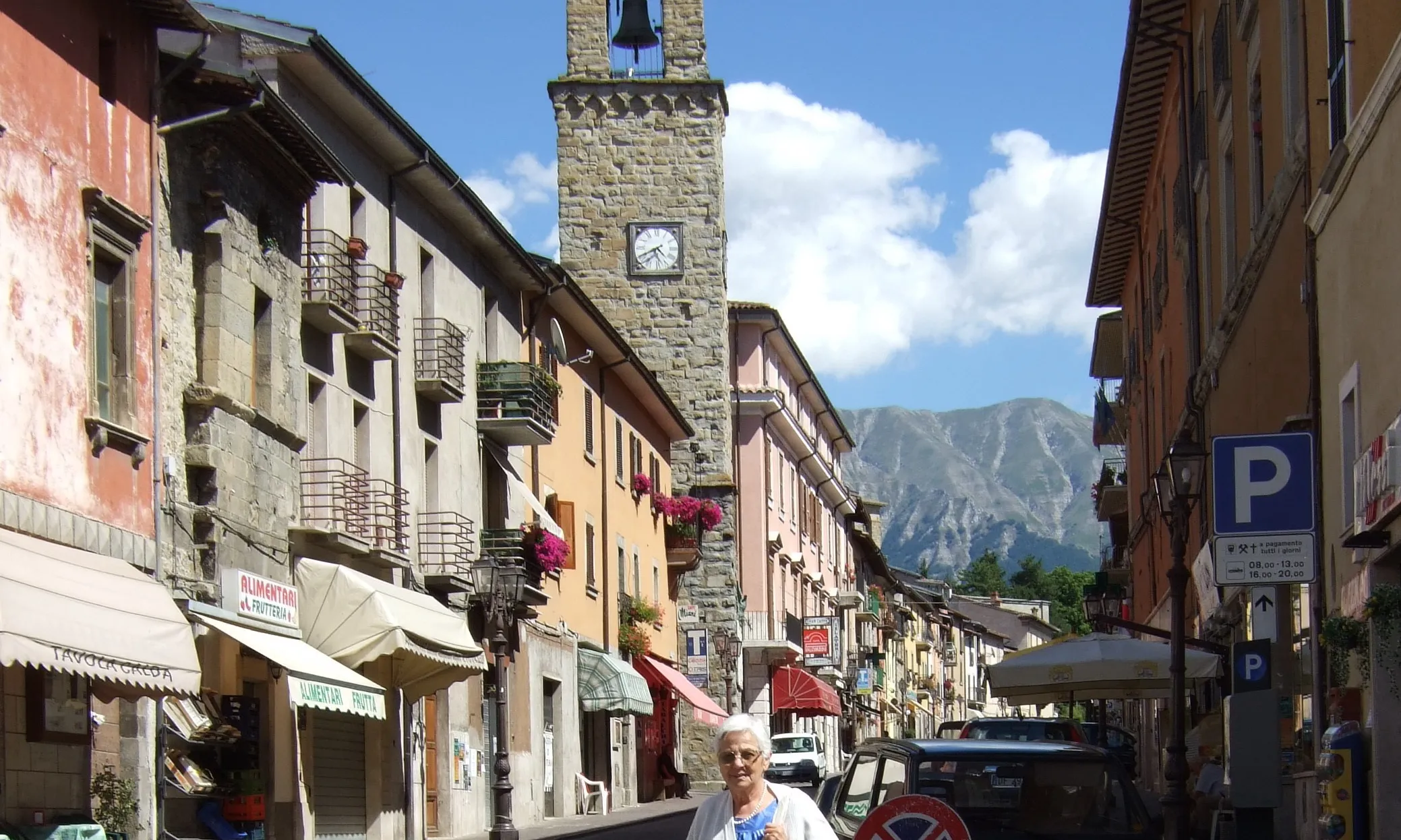 Amatrice abans del terratrèmol. Font: Wikimedia