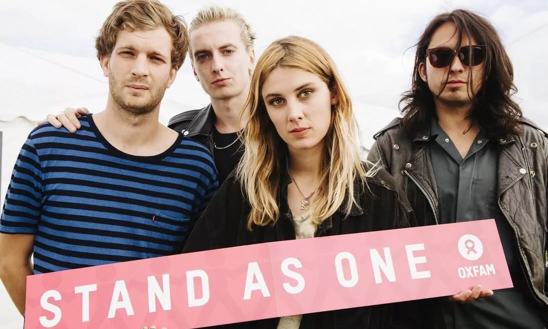 Wolf Alice dóna suport a la campanya. Font: Oxfam Intermon