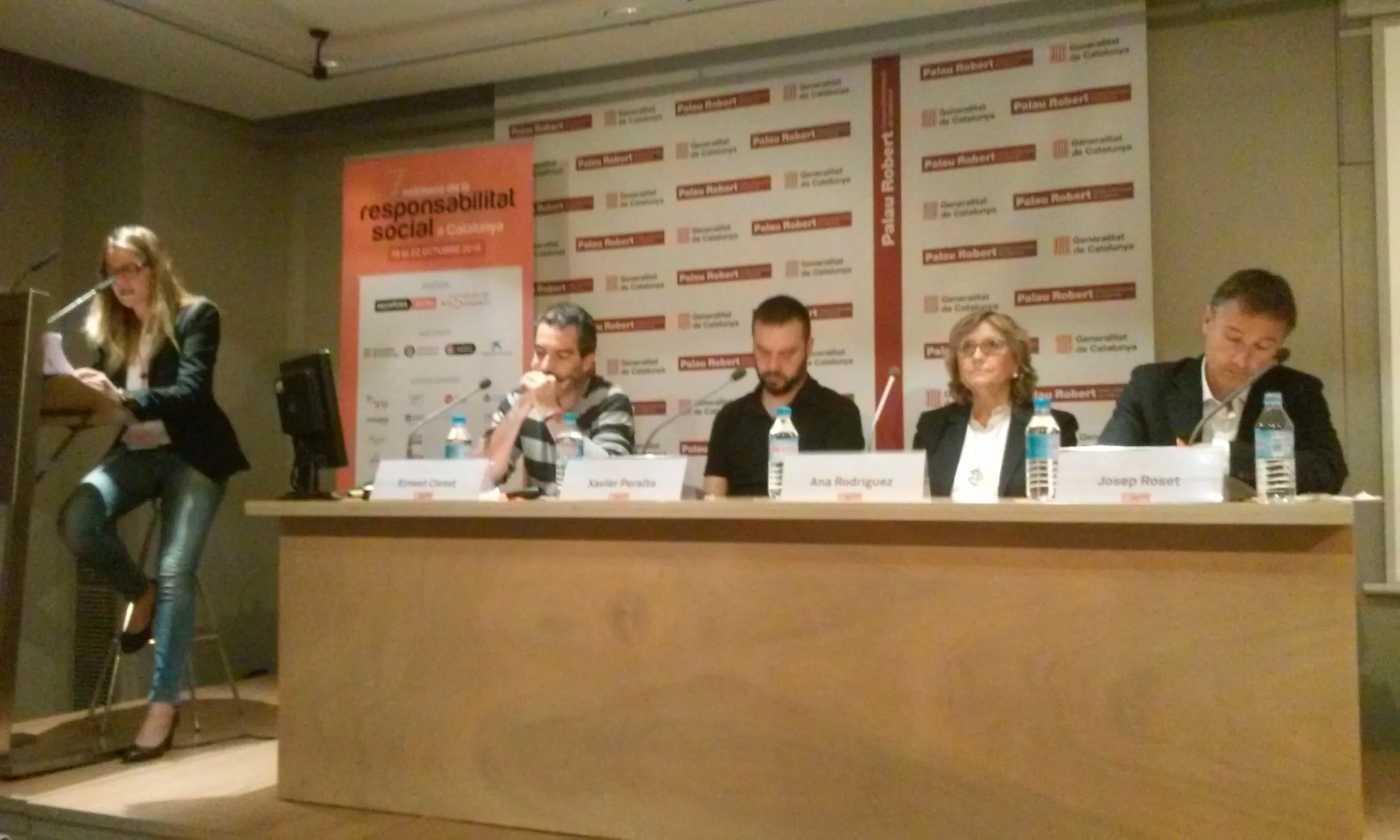 Taula sobre igualtat i conciliació de la Setmana de l'RSC. Font: Suport Associatiu