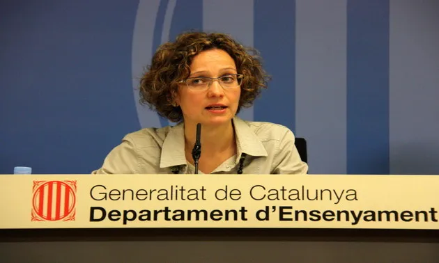 Meritxell Ruiz, consellera d'Ensenyament. Font: ccma.cat