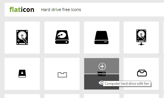 A Flaticon hi podreu trobar icones, pictogrames i il·lustracions vectorials. 