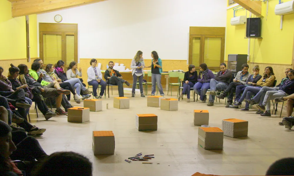 Formació de l'Escola de Formació de MEG / Foto: Minyons Escoltes i Guies de Catalunya