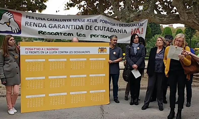 Presentació del manifest 2016 / Font: PobresaZero-Justícia Global
