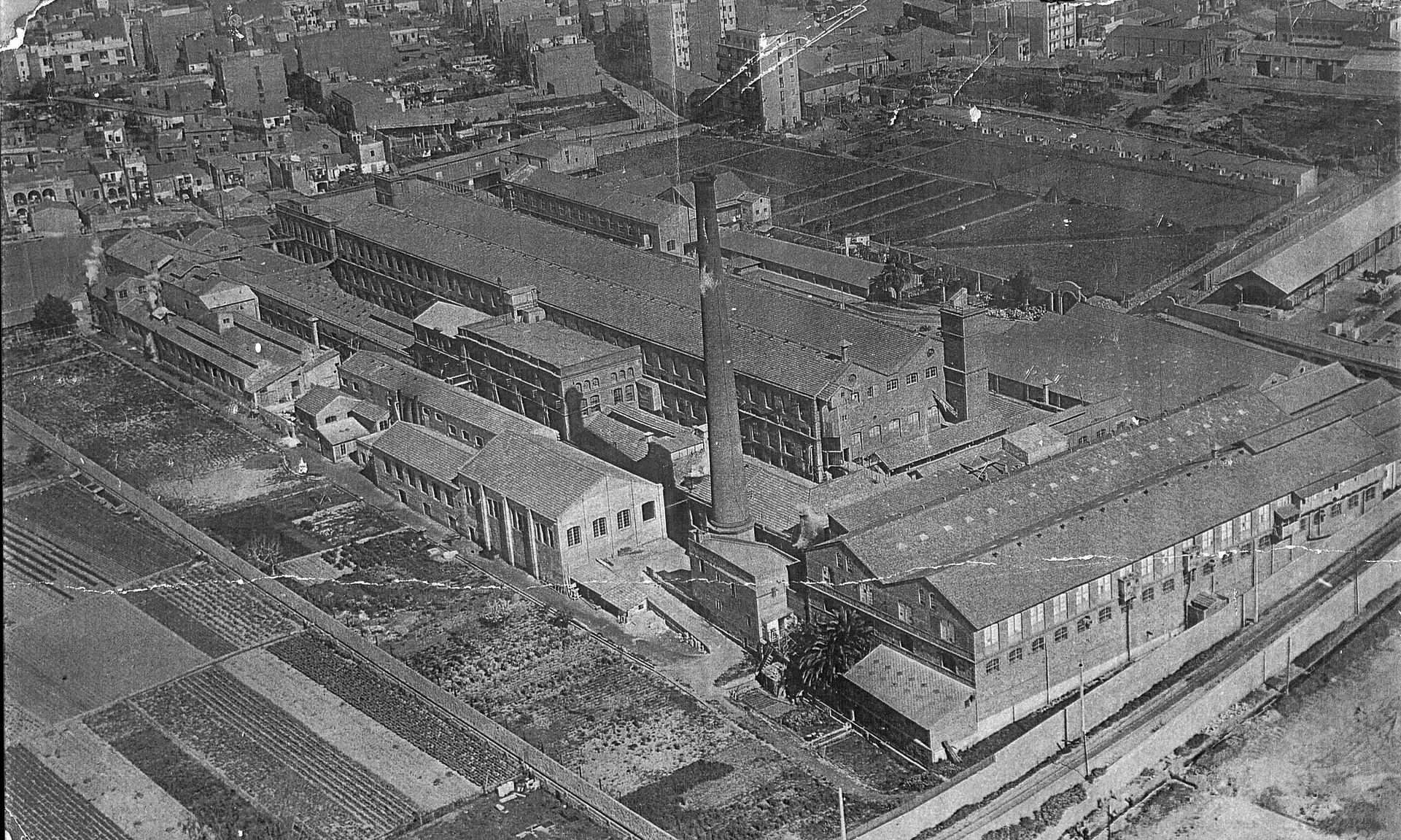 Can Batlló als anys 30 / Font: Can Batlló