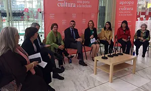 Roda de premsa el dia de la celebració de l'aniversari