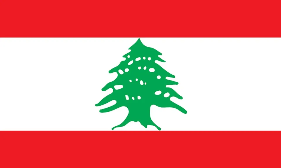 La bandera del Líban. Font: Mediengestalter