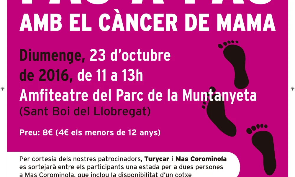 Esdeveniment per recaptar fons. Font: Ajuntament de Sant Boi 