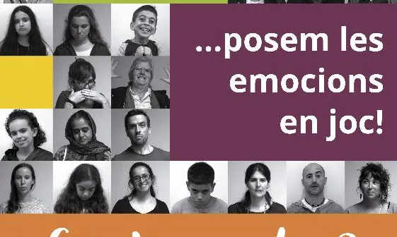 Cartell #EmocionsEnJoc.     Font: Fundació Salut Alta