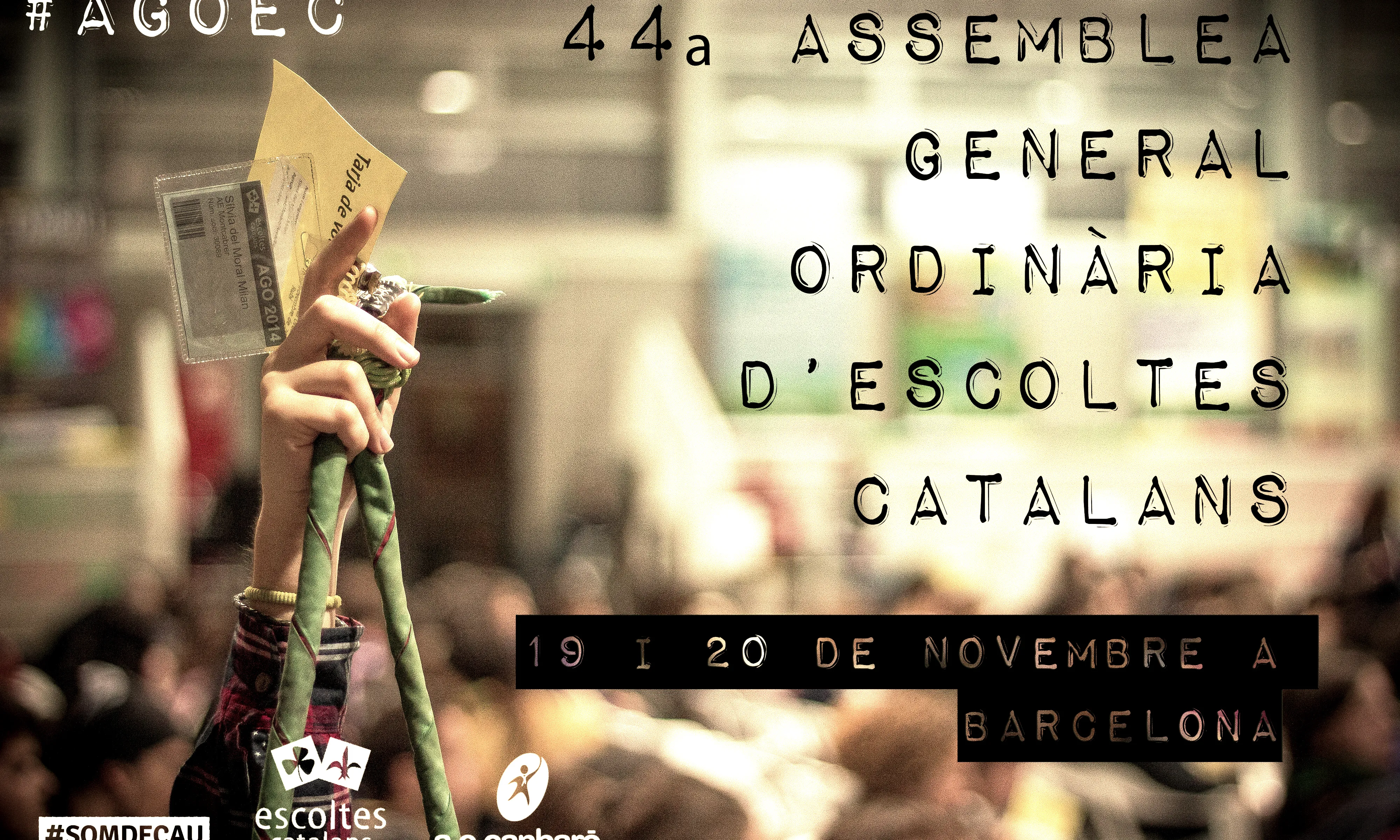 Cartell de l'Assamblea General Ordinària.