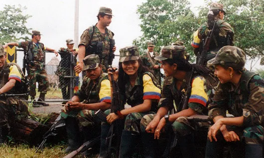 Membres de les FARC. Font: Silvia Andrea Moreno, Flickr