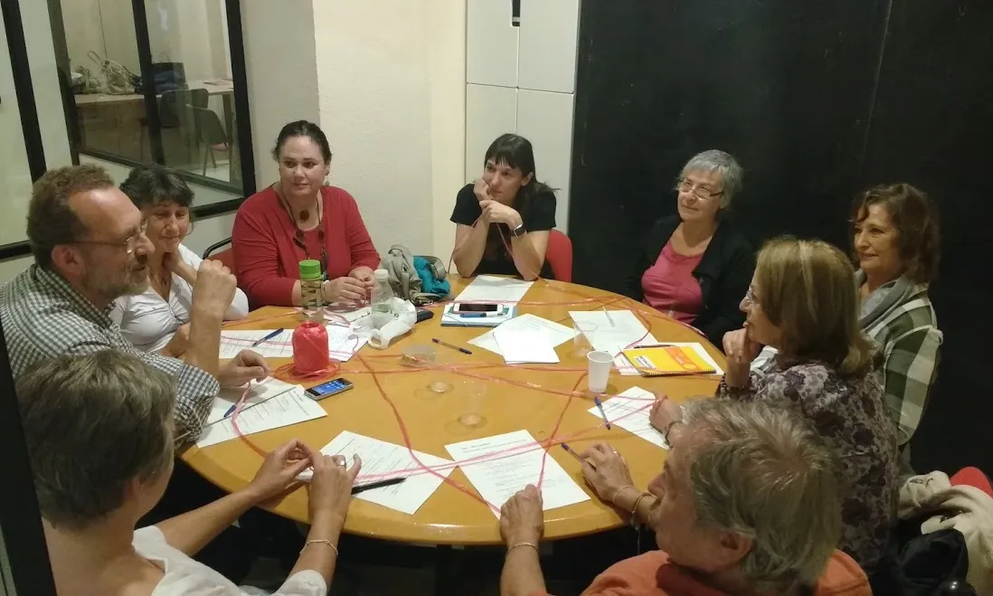 Reunió de treball sobre habitatge sènior a Sostre Cívic. Font: Sostre Cívic