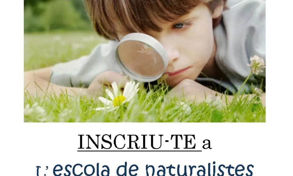 L'Escola de Naturalistes Gepec Lo Caro proposa una activitat extraescolar centrada en el coneixement de la natura (imatge: gepec.org)