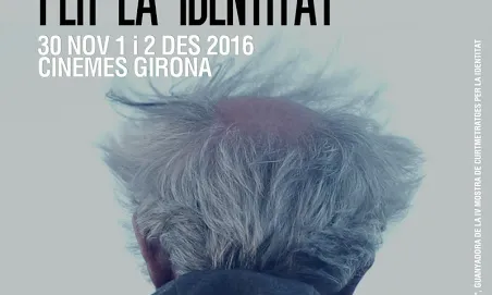 Cartell V Mostra de Curtmetratges per la Identitat.