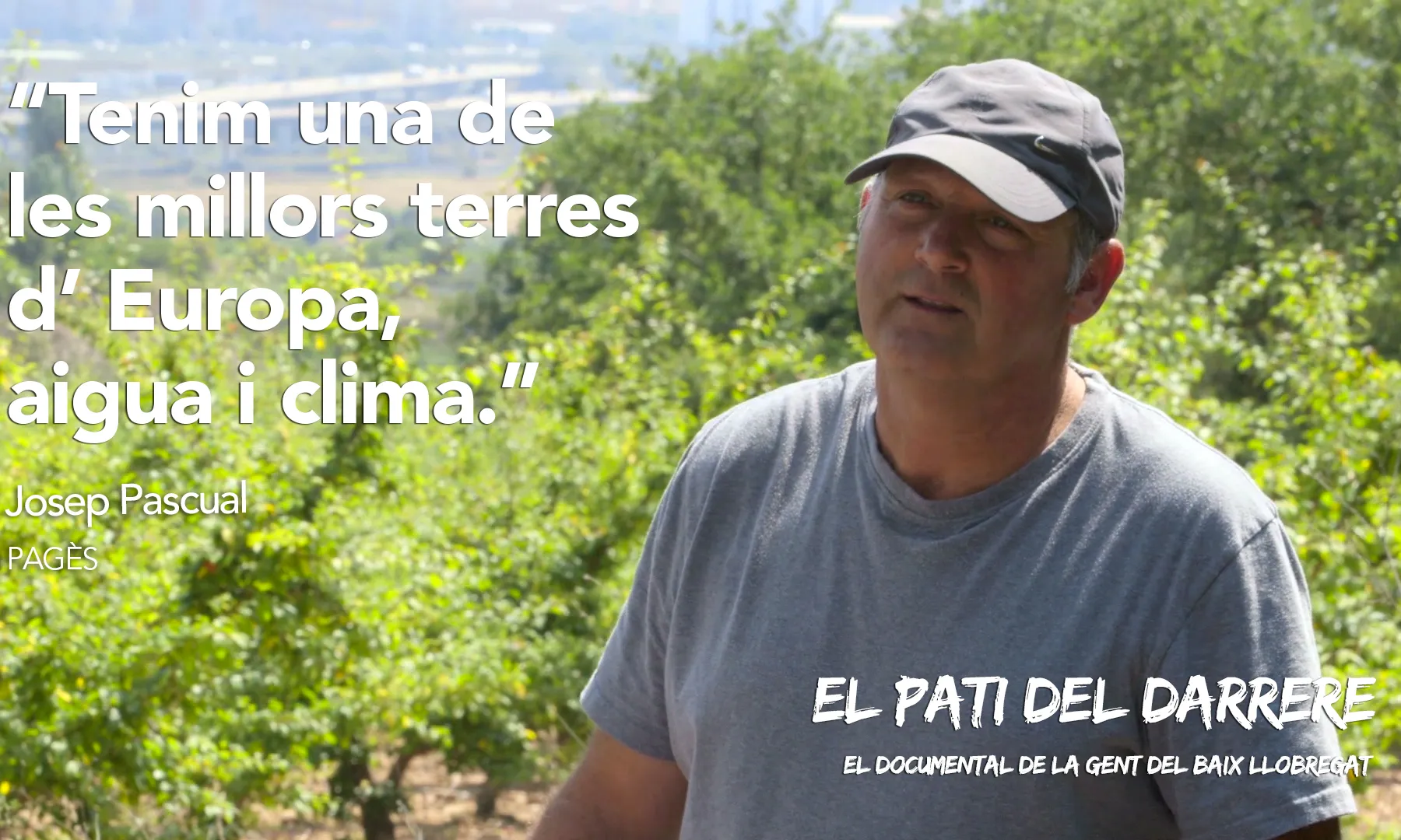 El documental presenta el paisatge físic i el paisatge humà de la comarca (imatge: orgulldebaix)