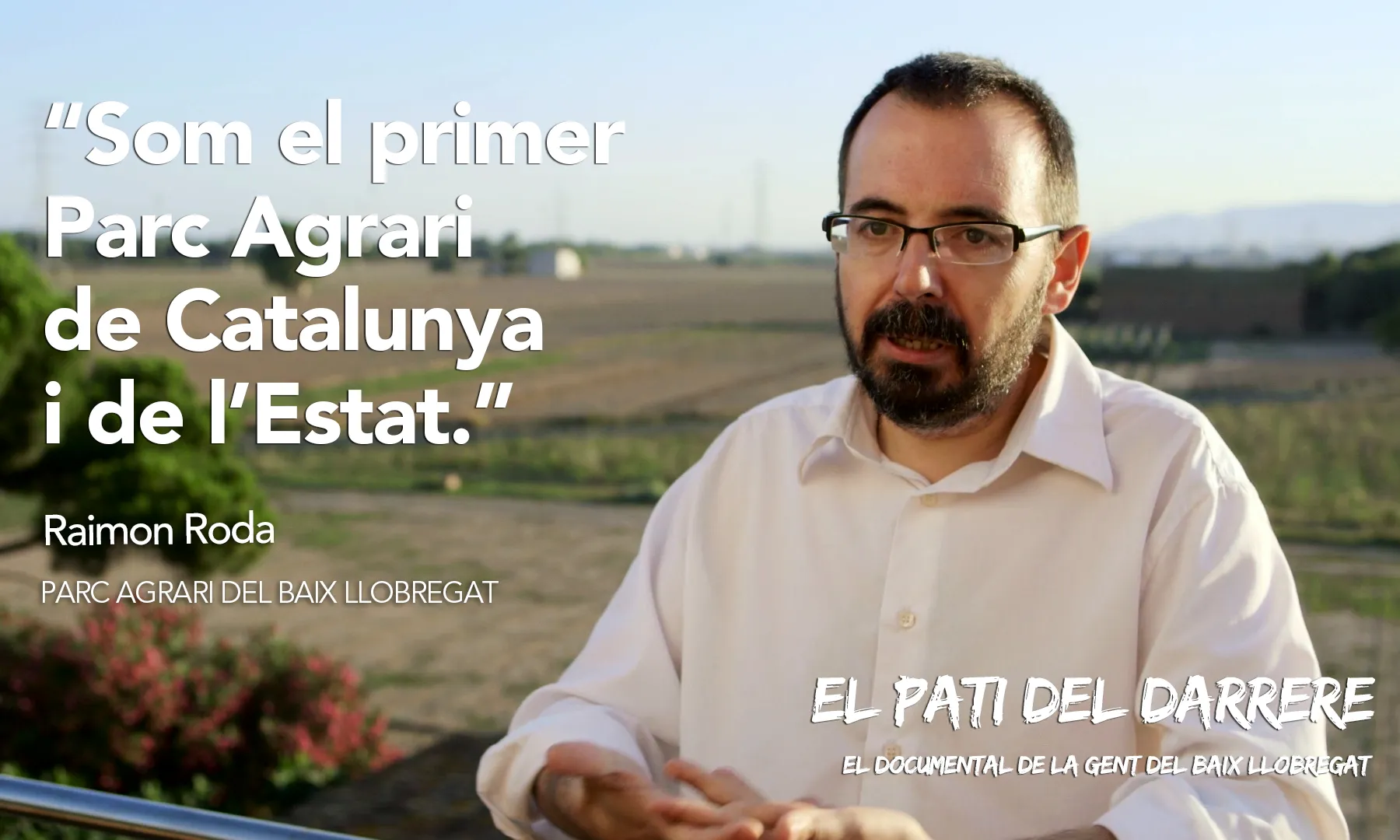 El Parc Agrari és un element clau per la sostenibilitat del Baix Llobregat (imatge: orgulldebaix)