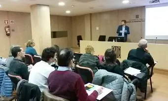 Imatge d'una de les sessions territorials realitzada a Girona.