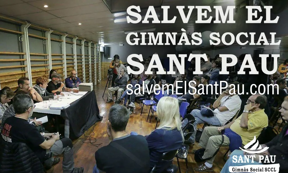 Assemblea al gimnàs