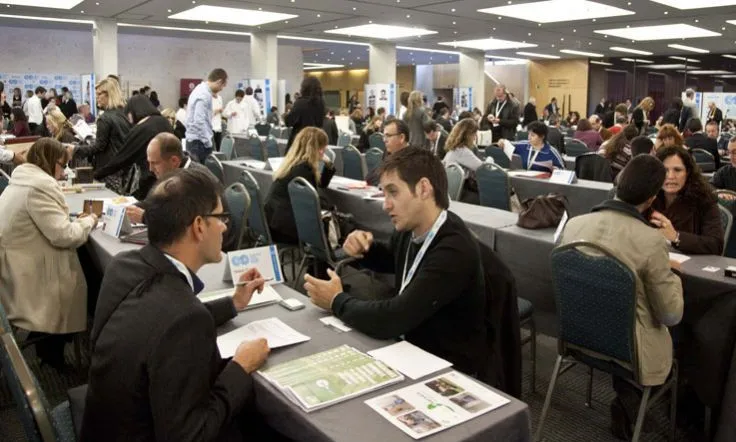 Reunions 'face to face' en el Business with Social Value. Font: Business with Social Value