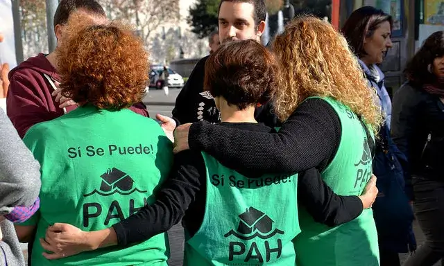 Acció a Bankia 13 desembre / Font: PAH BCN