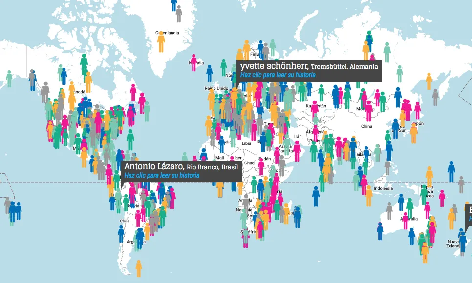 Causes a les quals es pot donar suport a través d'Avaaz.org