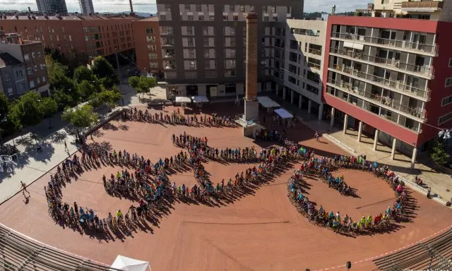 Concentració a la Plaça Nova de Terrassa amb motiu de la Setmana de la Mobilitat