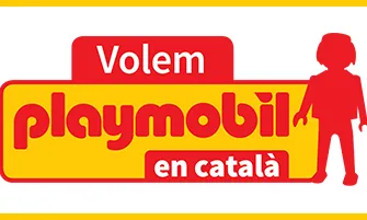 L'entitat exigeix a Playmobil que etiqueti en català. Font: Plataforma Per la Llengua