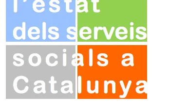 La portada de l'Informe sobre l'Estat dels Serveis Socials a Catalunya 2016.