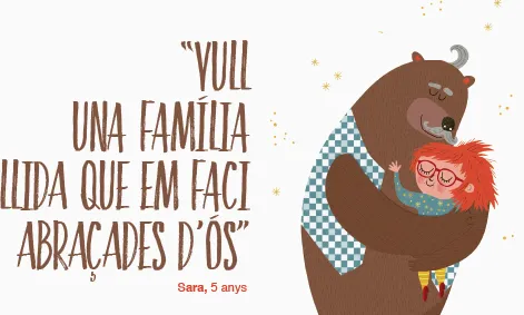 "Tu pots ser la família que està esperant", una campanya per trobar famílies d'acollida a menors de fins a 6 anys