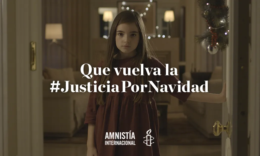 La iniciativa s'ha centrat en un vídeo que s'està escampant per les xarxes socials. Font: Amnistia Internacional