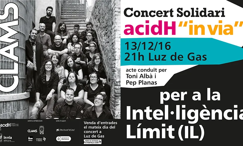 Concert solidari Clam per la Intel·ligència Límit