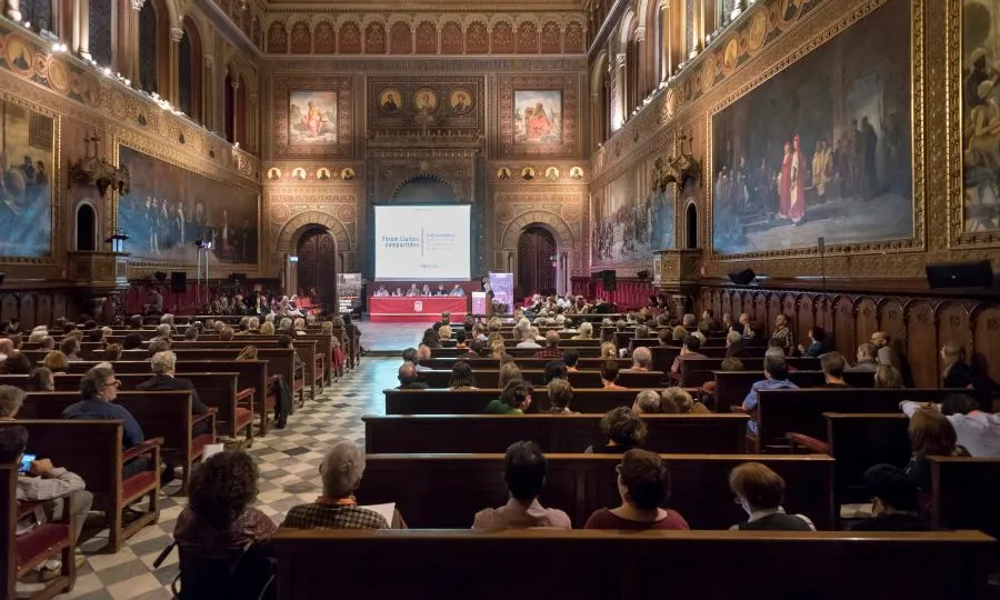 Fòrum Lluites compartides / Foto: Òmnium Cultural