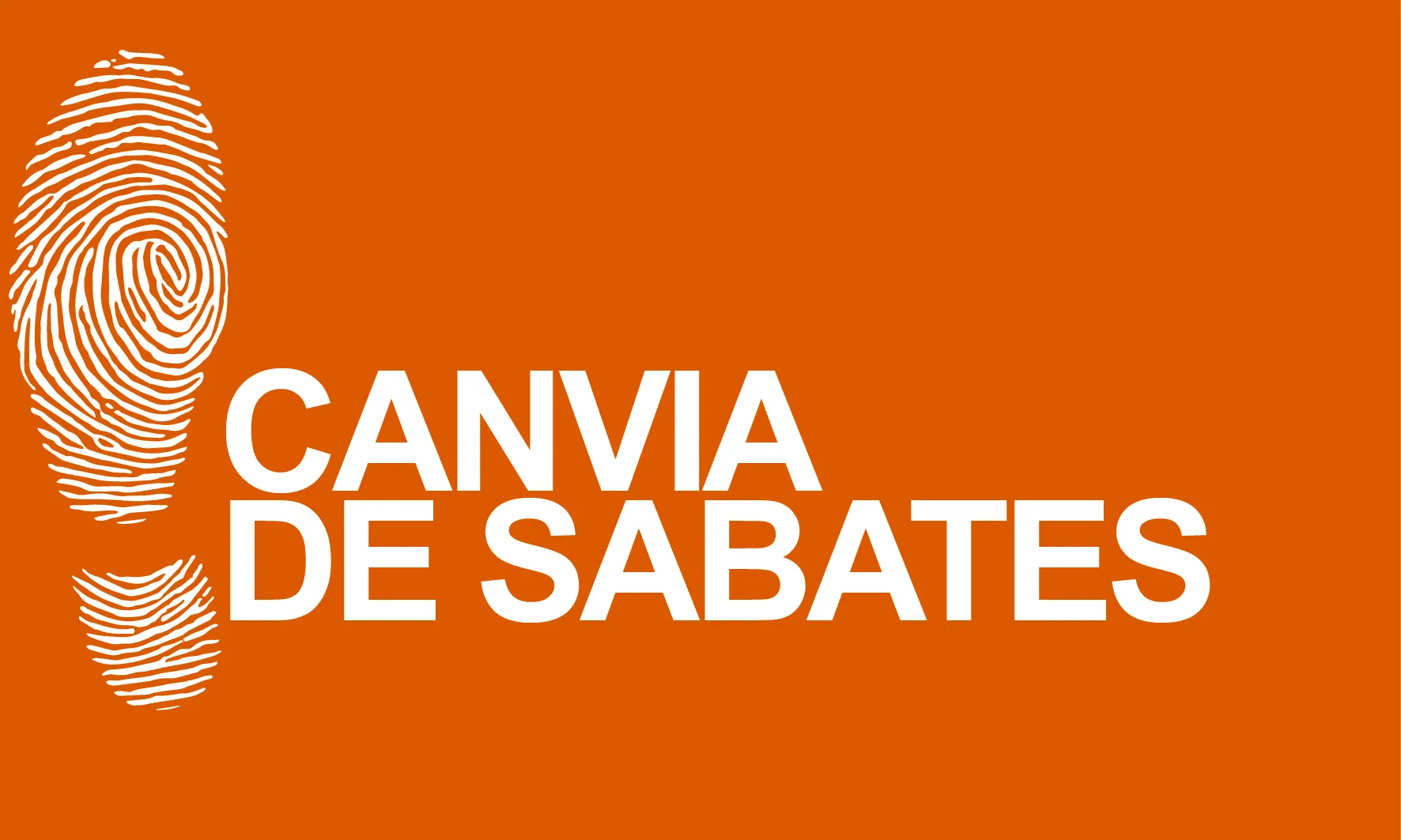 El logotip de la campanya "Canvia de Sabates". Font: Campanya Roba Neta