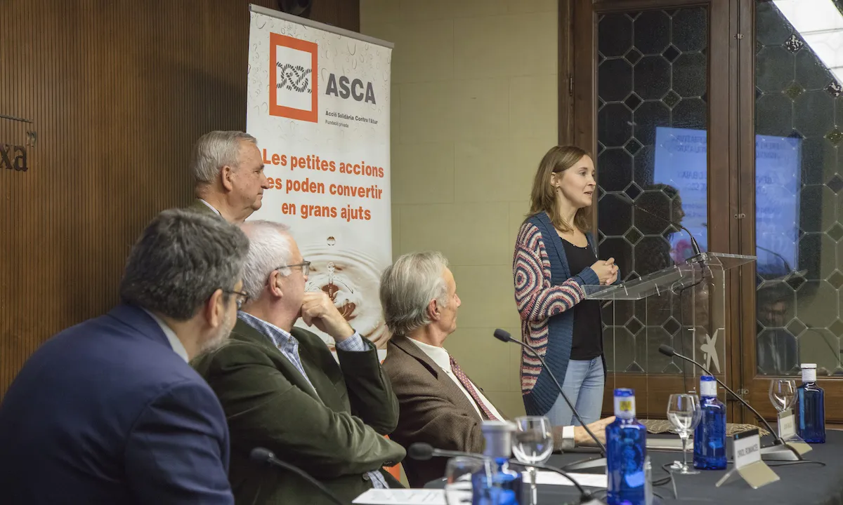 Acte de lliurament dels Premis Piñol 2016. Font: Acció Solidària contra l’Atur