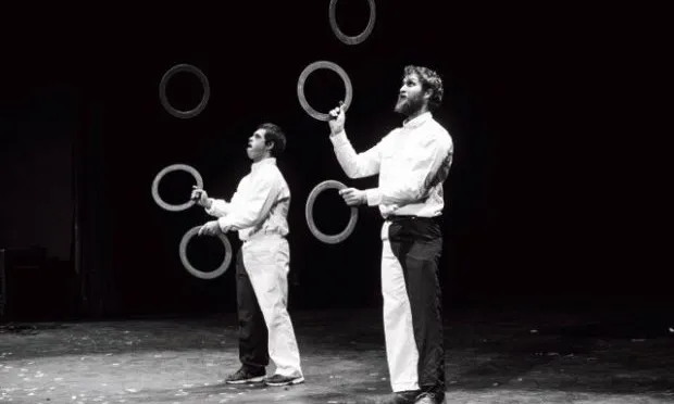 Quique Maltas i Jordi Mas, d'esquerra a dreta. Font: Ajuntament de Mataró 