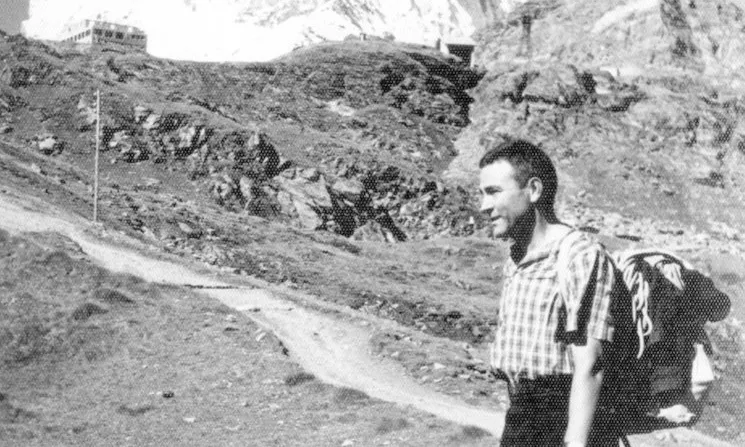 Josep Milà al Cerví. Font: Campanya de micromecenatge de Correm per la Terra