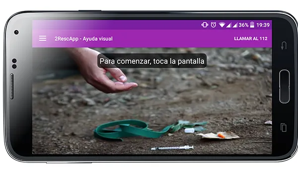 2rescapp és una aplicació que ajuda a donar els primers auxilis a una persona que ha patit una sobredosis d'heroina. 