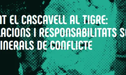 El quadern també parla sobre com s'hauria de regular i quines responsabilitats haurien d'haver en les extraccions de minerals de sang. 