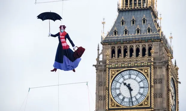 Campanya recent de Greenpeace a Londres, per reclamar la qualitat de l'aire a Londres (imatge: Greenpeace UK) 