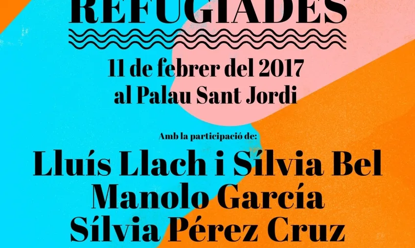 El cartell amb els primers artistes confirmats. Font: Casa nostra, casa vostra