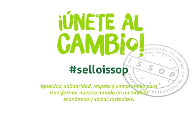 Segell ISSOP. Font: Plana web de Feniss