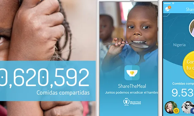 Share the meal és una iniciativa del Programa Mundial d'Aliments de la ONU.