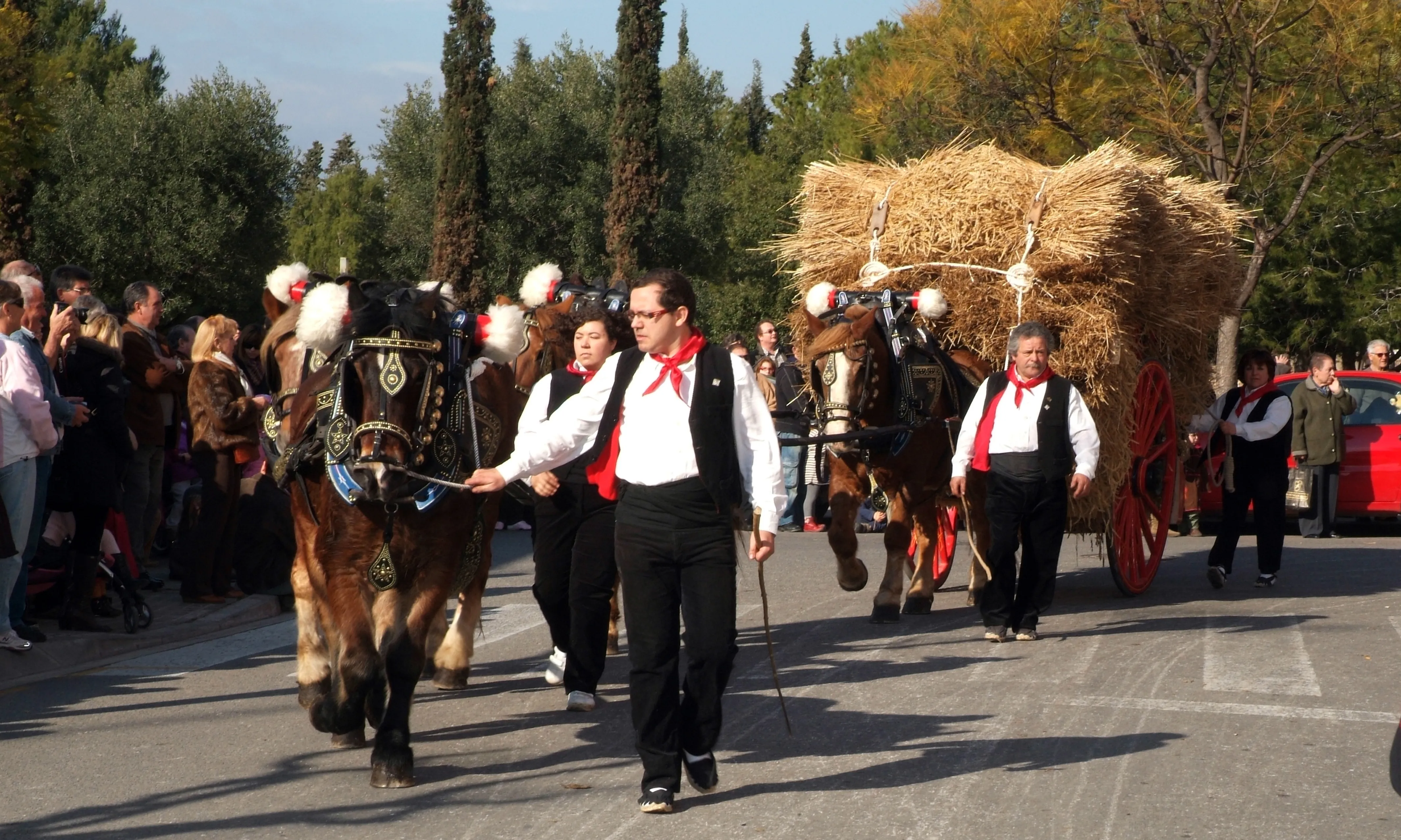 Festa dels Tres Tombs (diverses poblacions, a partir de la 2a quinzena de gener).