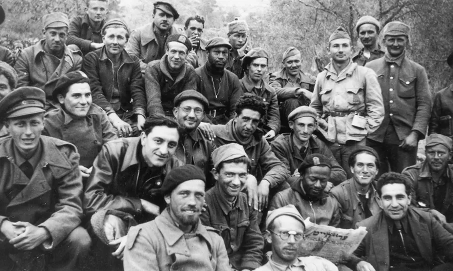 Membres de la Brigada Abraham Lincoln que va lluitar contra el feixisme a Espanya. Font: Associació per a la Recuperació de la Memòria Històrica