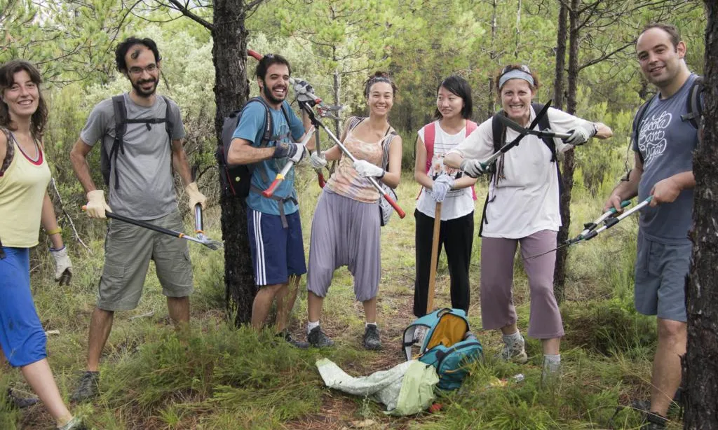 Camp de treball al Montsec amb Ipcena (imatge: ipcena.org)