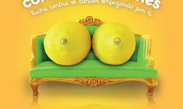 #knowyourlemons pretén conscienciar a la població femenina de la importància de l'autoexploració (Font: worldwidebreastcancer.org)