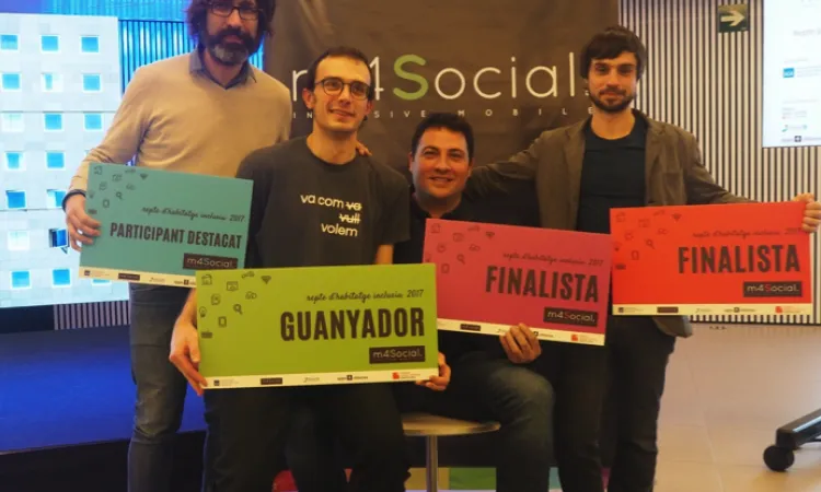 Els finalistes del repte de l'habitatge social. Imatge m4Social. 