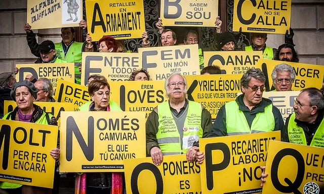 Prop de 600 persones formen part de l'entitat. Font: Iaioflautes