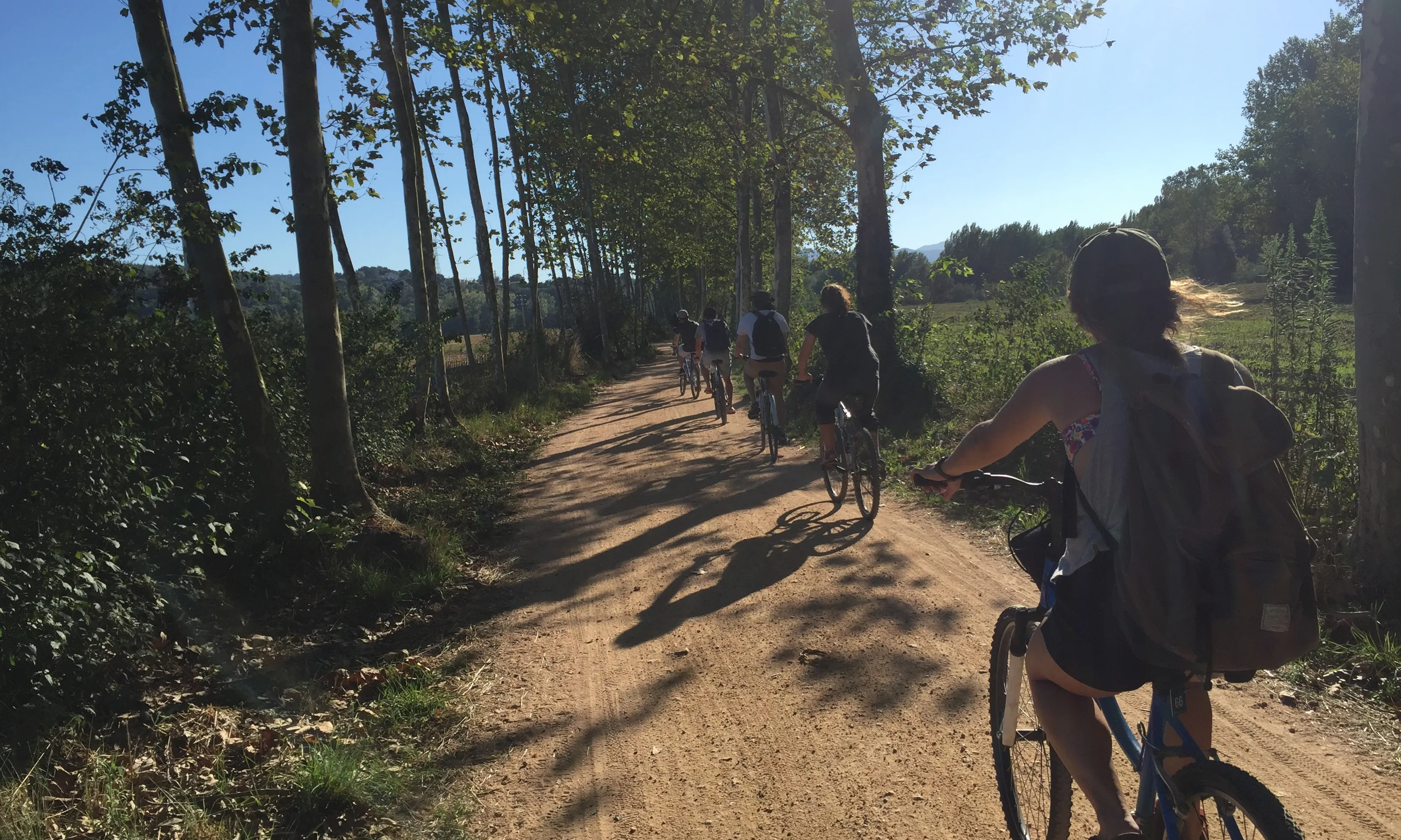 Excursió amb bicicleta / Foto: AEiG Sant Cugat de Salt