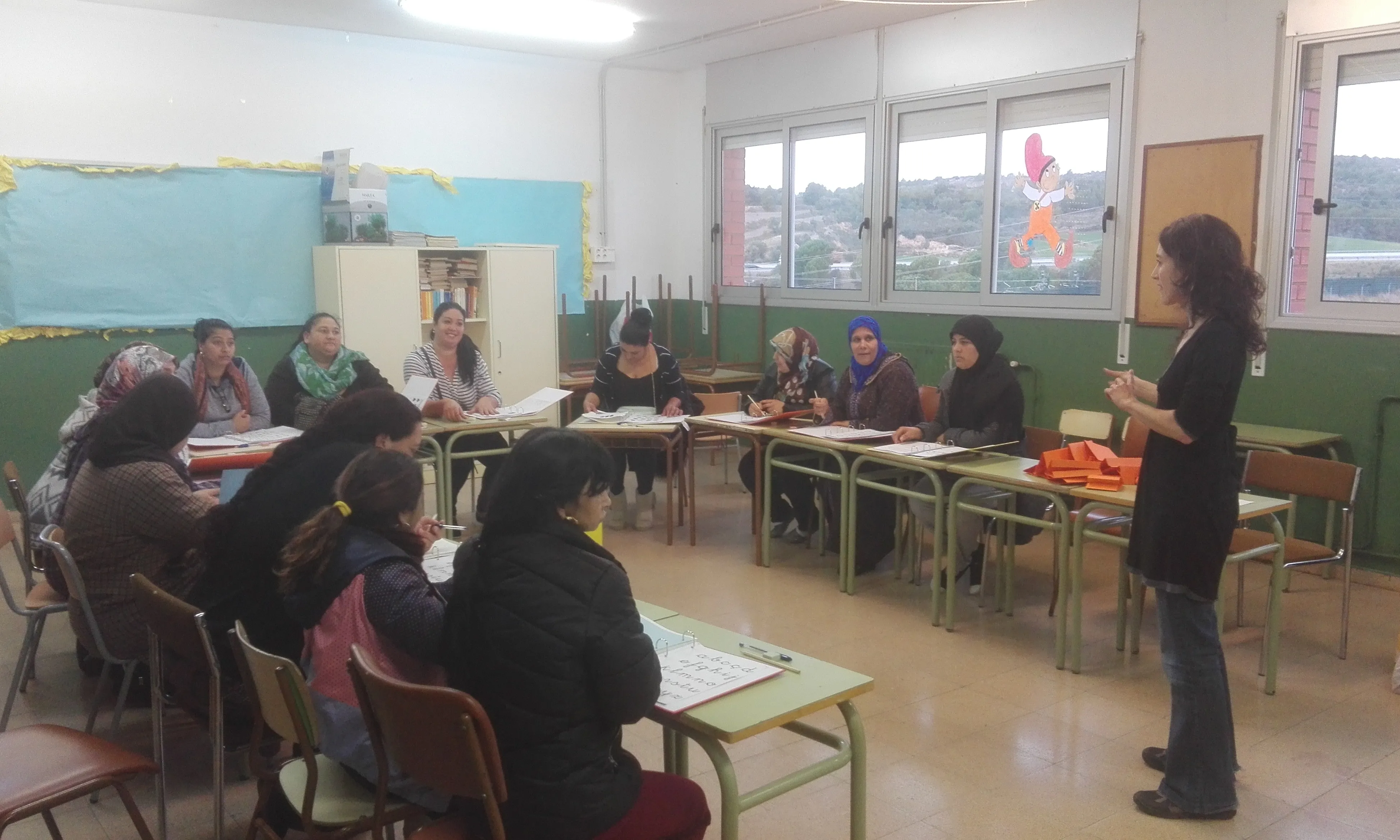 Khetanipem és un Projecte de Formació amb adults - Foto: Fundació SER.GI